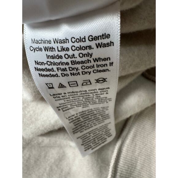 DKNY Sport Women's Sequin Pullover Fleece Hoodie NWT OAT SIZE S - Picture 8 of 10